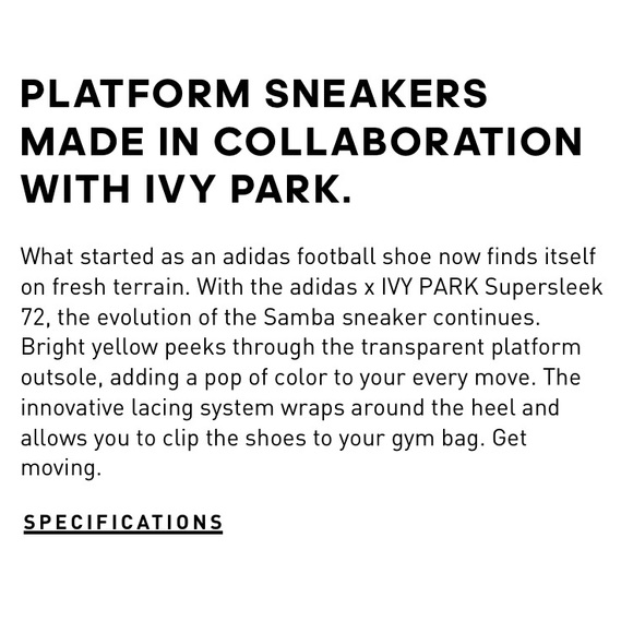 adidas x IVY PARK Supersleek 72 - Picture 14 of 16